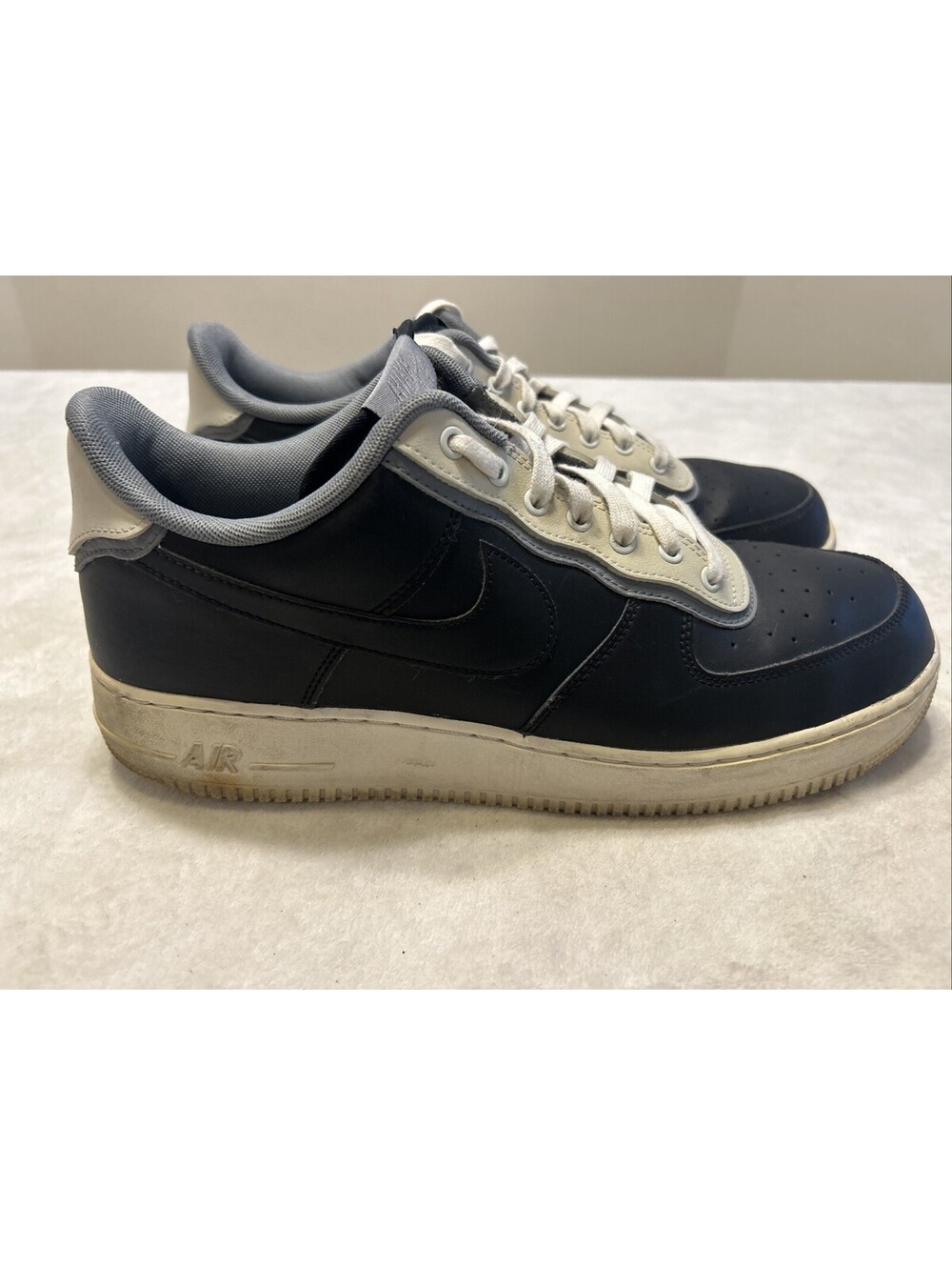 Nike Air Force One Shoes Men’s Size 13 Blue White LV8 AF1 Rare Sneakers